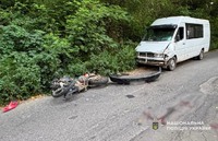 На Тячівщині поліція розслідує ДТП, у якій травмувалися 17-річний мотоцикліст та його неповнолітній пасажир