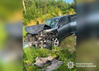 Поліція Полтави встановлює обставини ДТП, у якій постраждали двоє дорослих та одна дитина