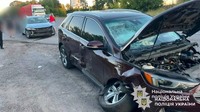 За фактом ДТП за участі трьох авто слідчі розпочали досудове розслідування