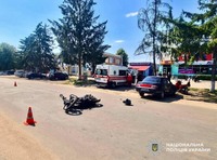 На Миколаївщині за фактом дорожньо-транспортної пригоди за участі поліцейського призначено службове розслідування