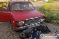 Допустив зіткнення із мопедом у стані сп’яніння: у Воскресенській громаді поліцейські затримали у процесуальному порядку водія легковика