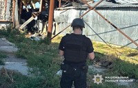 Поліція та СБУ документують наслідки ворожого обстрілу Полтавщини