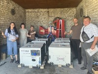Юріївська громада отримала 14 генераторів майже на 3 мільйони гривень для підготовки до зими
