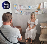 На Кобеляччині ветерану надано послуги із психологічної допомоги