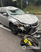 У Черкасах унаслідок ДТП загинув водій електровелосипеда: поліція проводить розслідування