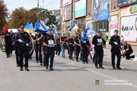 У Павлограді провели в останню путь двох поліцейських, полеглих під час обстрілу Богданівської громади