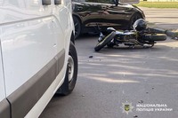 У Полтаві в ДТП постраждав неповнолітній мотоцикліст: поліція встановлює обставини