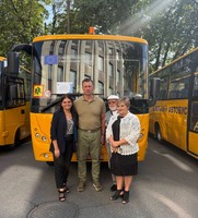 Юріївська громада отримала новий шкільний автобус для підвезення 77 учнів