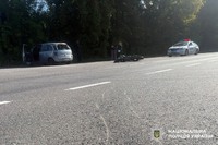 Поліцейські Вінниччини розслідують обставини ДТП, у якій травмувались водій та пасажирка мотоцикла