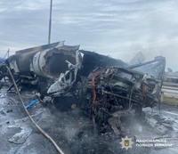 На Кіровоградщині поліція встановлює обставини ДТП за участю вантажівки