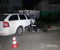Поліція Мукачівщини встановлює обставини автопригоди, в якій травмувалися двоє неповнолітніх