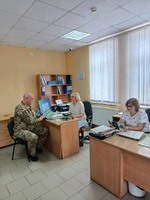 У Козівському управлінні відбулася робоча зустріч з начальником  групи комплектування  в Тернопільській області Андрієм Лущиком