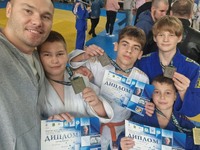 Вихованці павлоградської спортшколи взяли призові місця на татамі в Харкові