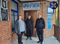 Неповнолітній суб’єкт пробації Кобеляччини у супроводі волонтера відвідав музей літератури та мистецтва імені Олексія  Кулика