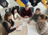 Робочас зустріч відділів пробації з представниками  КУ «Кам’янський міський ветеранський простір» КМР