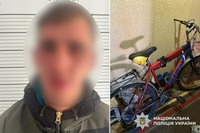 У Хмельницькому поліцейські затримали чоловіка, який відібрав велосипед у місцевого жителя